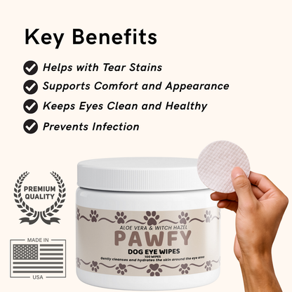 PawFy™ Dog Eye Wipes