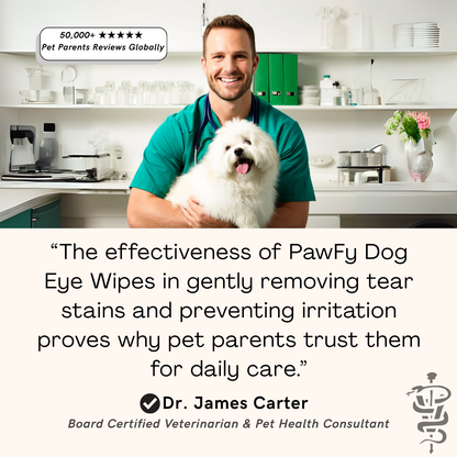 PawFy™ Dog Eye Wipes